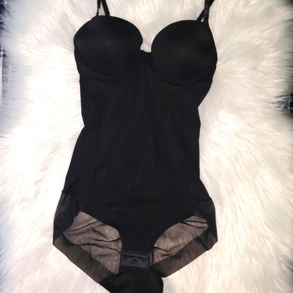 Black bodysuit undergarment
